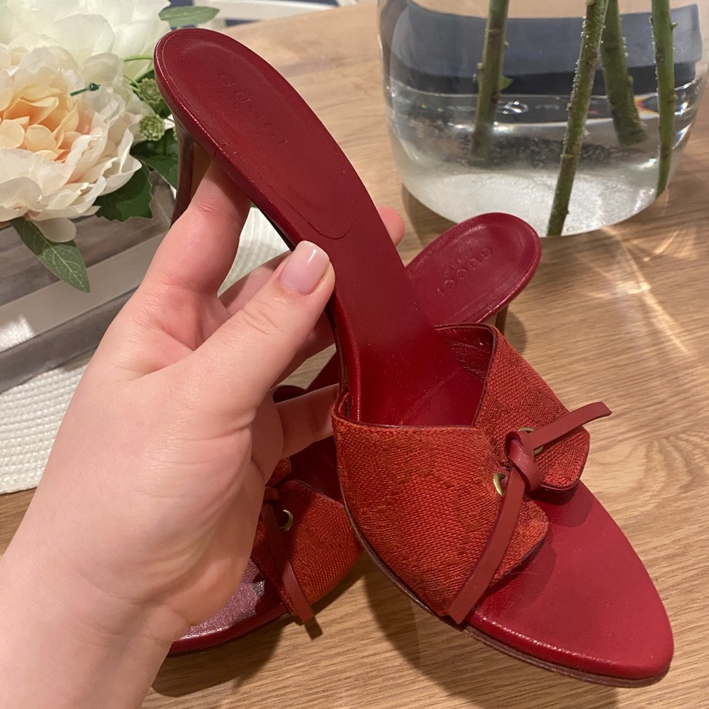 Vintage GUCCI 90s mules
